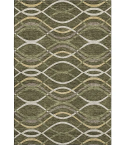 Addison Mayfield Green AMF757 - 8ft. Round Rug