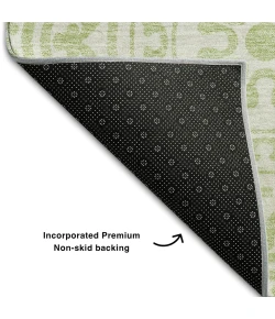 Addison Mayfield Green AMF758 - 8ft. Round Rug