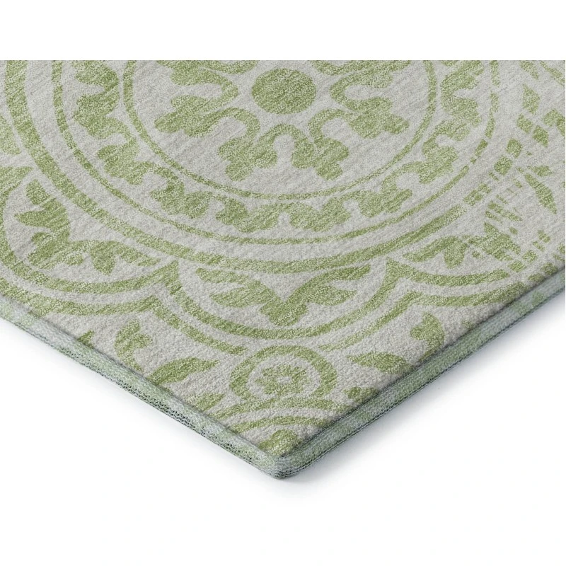 Addison Mayfield Green AMF758 2ft. 3in. x 7ft. 6in. Rect. Rug
