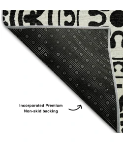 Addison Mayfield Black AMF758 5ft. x 7ft. 6in. Rect. Rug