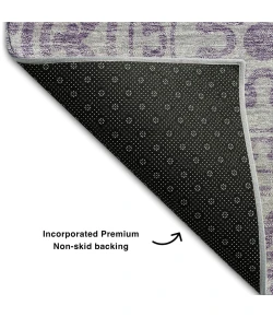 Addison Mayfield Purple AMF758 9ft. x 12ft. Rect. Rug