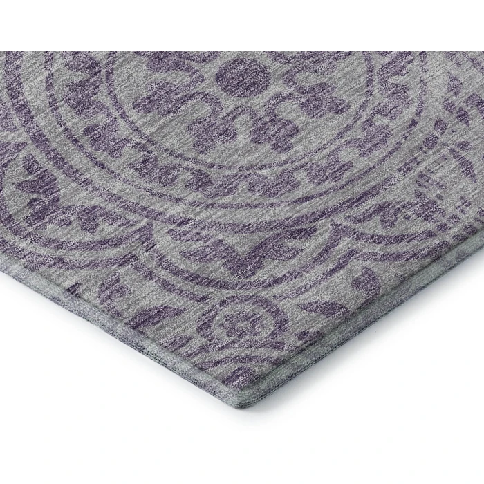 Addison Mayfield Purple AMF758 2ft. 3in. x 7ft. 6in. Rect. Rug
