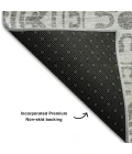 Addison Mayfield Gray AMF758 5ft. x 7ft. 6in. Rect. Rug