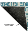 Addison Mayfield Teal AMF758 2ft. 3in. x 7ft. 6in. Rect. Rug