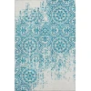 Addison Mayfield Teal AMF758 2ft. 3in. x 7ft. 6in. Rect. Rug