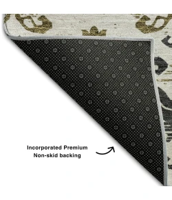 Addison Mayfield Black AMF759 - 8ft. Round Rug