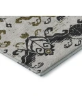 Addison Mayfield Black AMF759 - 8ft. Round Rug