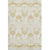 Addison Mayfield Gold AMF759 - 8ft. Round Rug