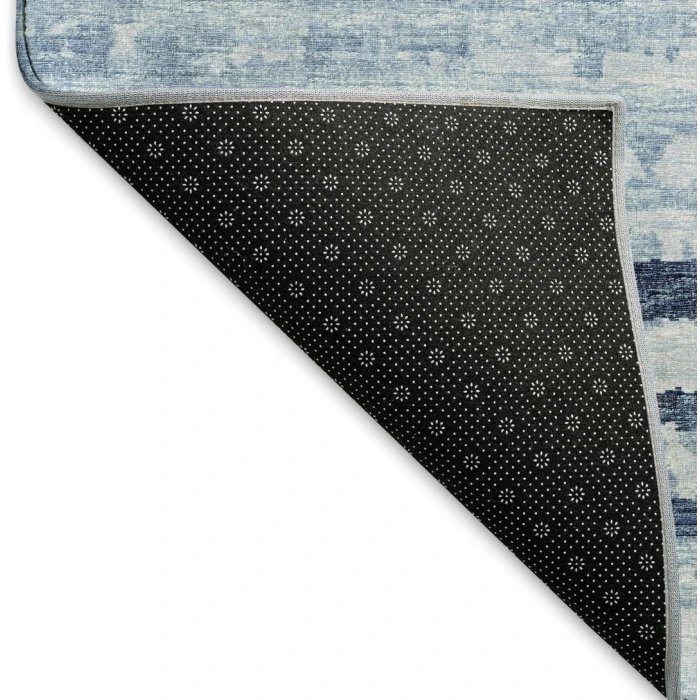 Addison Mayfield Blue AMF75 - 8ft. Round Rug