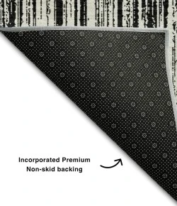 Addison Mayfield Black AMF760 8ft. x 10ft. Rect. Rug