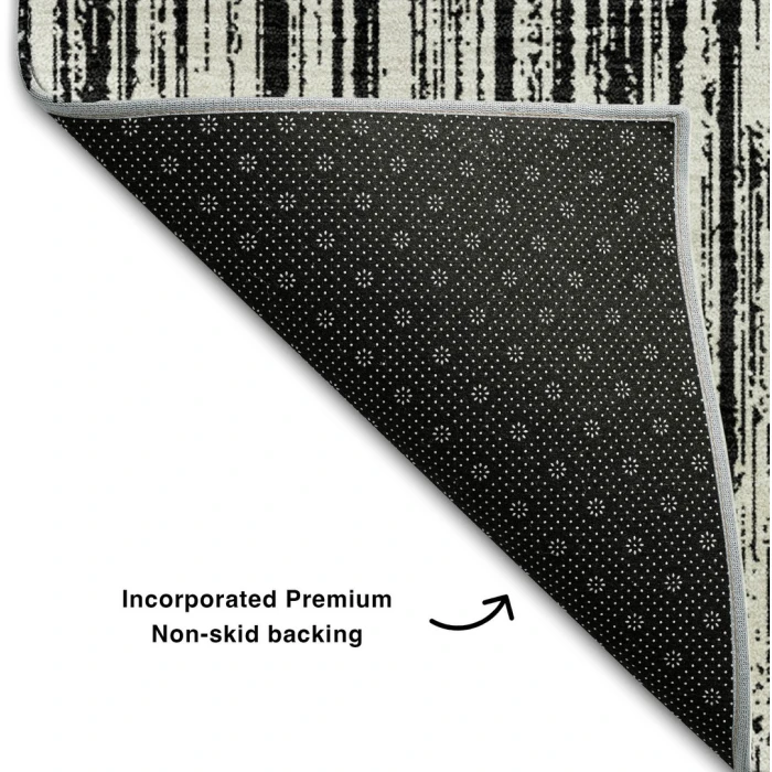 Addison Mayfield Black AMF760 8ft. x 10ft. Rect. Rug