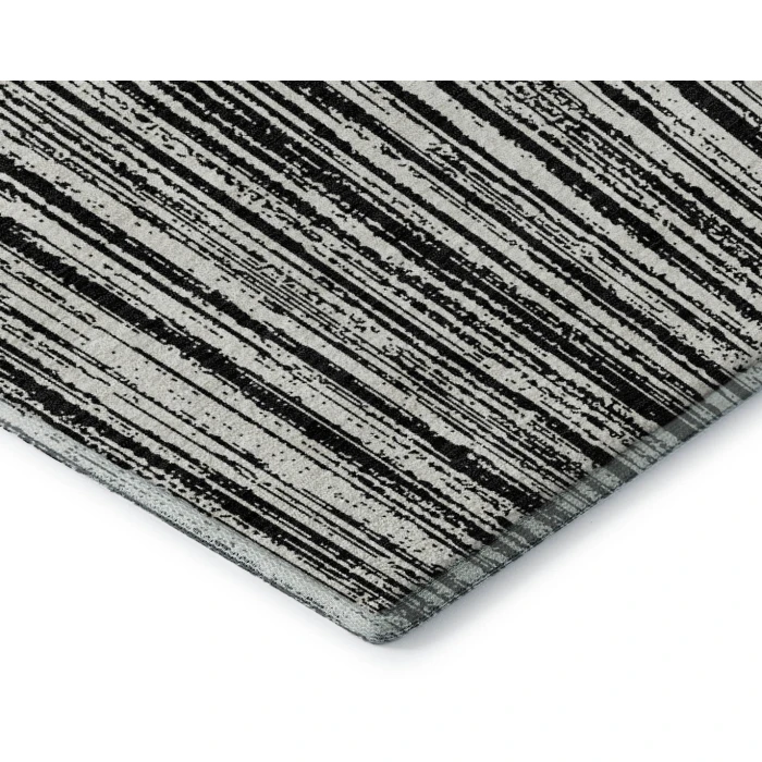 Addison Mayfield Black AMF760 8ft. x 10ft. Rect. Rug