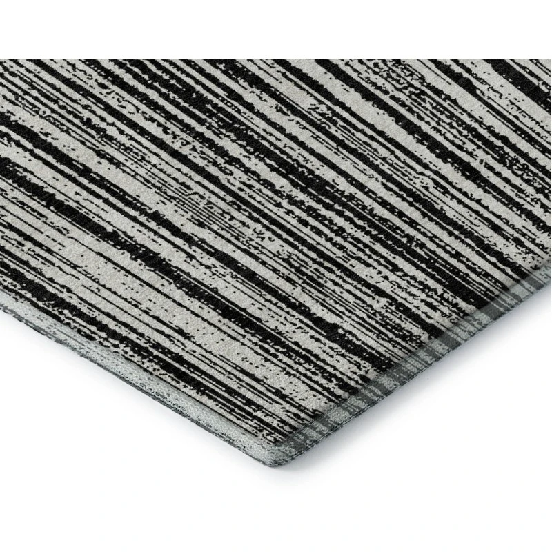 Addison Mayfield Black AMF760 5ft. x 7ft. 6in. Rect. Rug