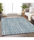 Addison Mayfield Blue AMF760 2ft. 3in. x 7ft. 6in. Rect. Rug