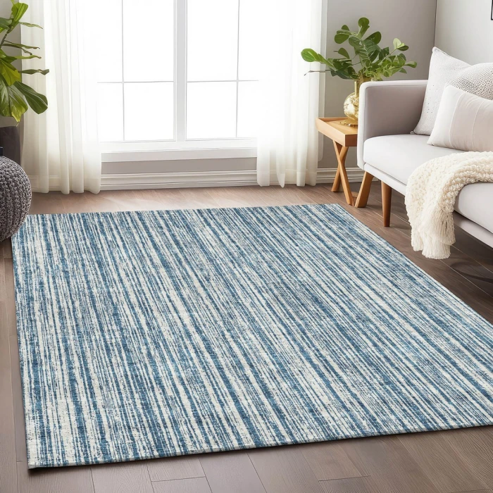 Addison Mayfield Blue AMF760 2ft. 3in. x 7ft. 6in. Rect. Rug