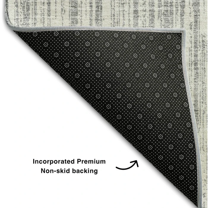 Addison Mayfield Gray AMF760 - 8ft. Round Rug