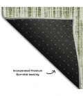 Addison Mayfield Green AMF760 5ft. x 7ft. 6in. Rect. Rug