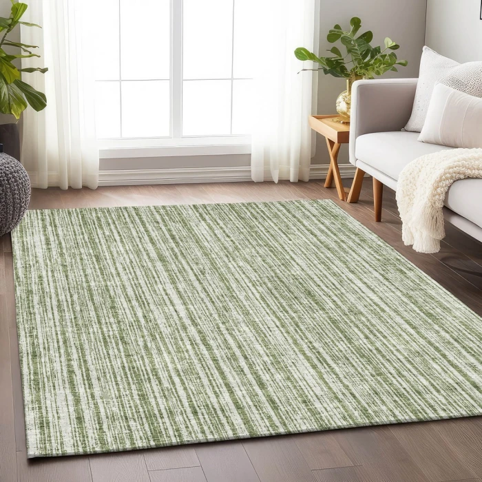 Addison Mayfield Green AMF760 5ft. x 7ft. 6in. Rect. Rug