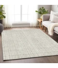 Addison Mayfield Ivory AMF760 - 8ft. Round Rug