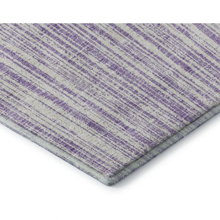 Addison Mayfield Purple AMF760 - 8ft. Round Rug