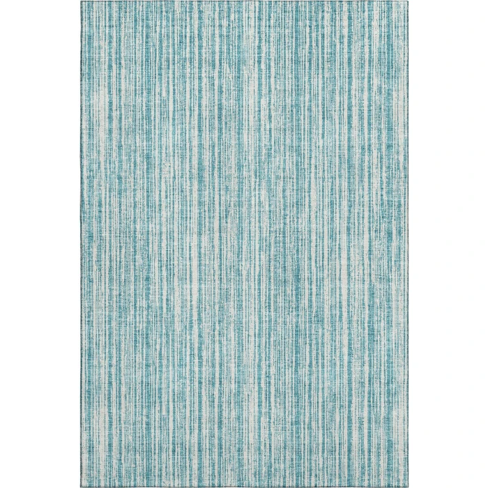 Addison Mayfield Teal AMF760 - 8ft. Round Rug