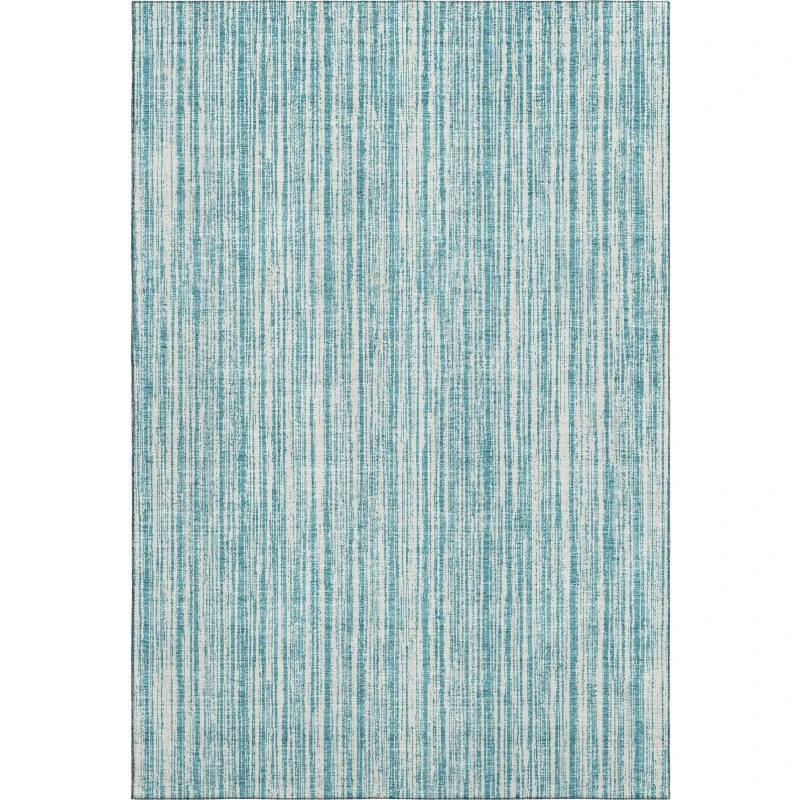 Addison Mayfield Teal AMF760 - 8ft. Round Rug