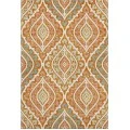 Addison Mayfield Orange AMF761 - 8ft. Round Rug