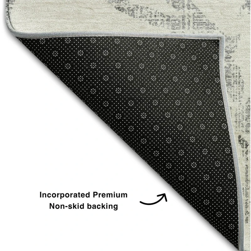 Addison Mayfield Black AMF762 - 8ft. Round Rug