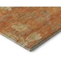 Addison Mayfield Orange AMF762 - 8ft. Round Rug