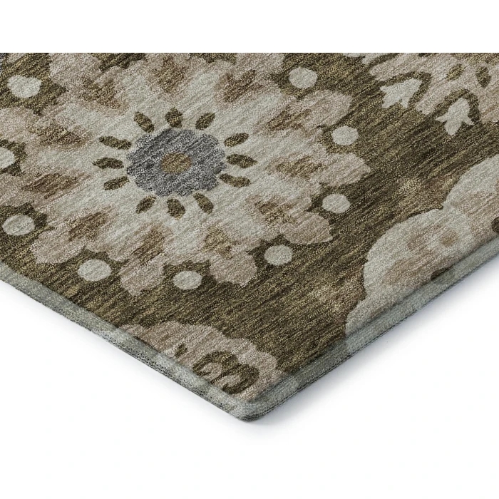 Addison Mayfield Brown AMF763 5ft. x 7ft. 6in. Rect. Rug