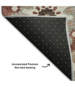 Addison Mayfield Orange AMF763 2ft. 3in. x 7ft. 6in. Rect. Rug