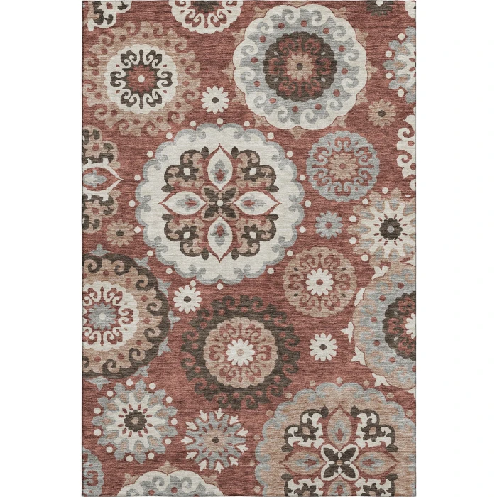 Addison Mayfield Orange AMF763 2ft. 3in. x 7ft. 6in. Rect. Rug