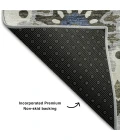 Addison Mayfield Gray AMF763 - 8ft. Round Rug