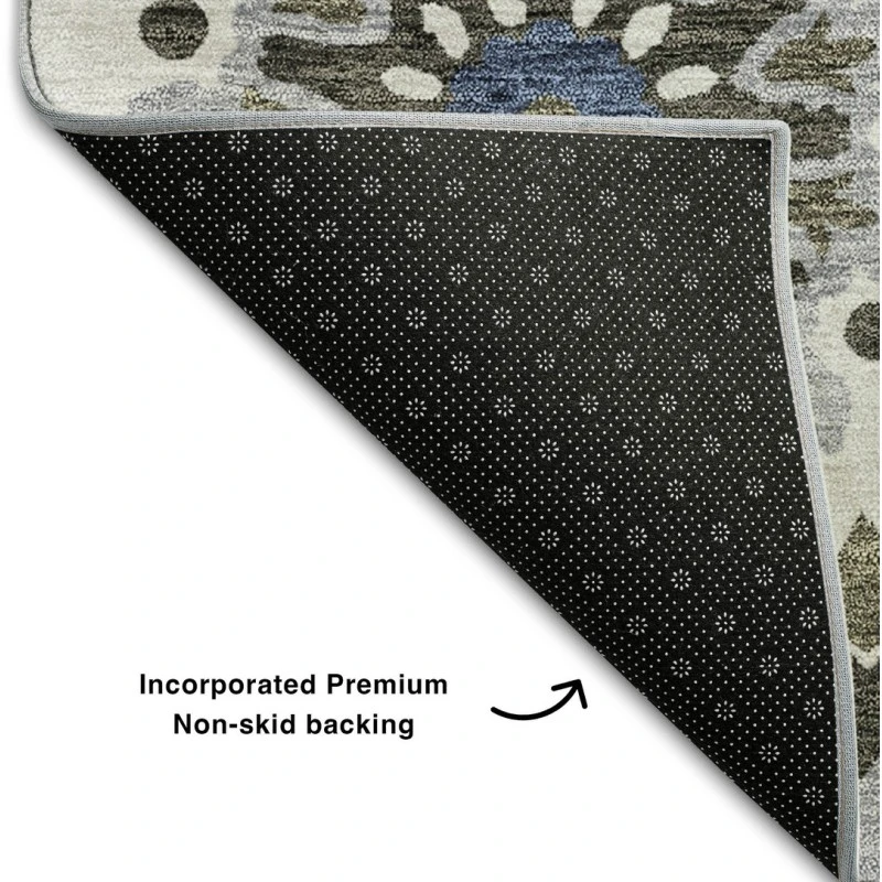Addison Mayfield Gray AMF763 2ft. 3in. x 7ft. 6in. Rect. Rug