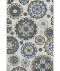 Addison Mayfield Gray AMF763 - 8ft. Round Rug