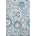Addison Mayfield Blue AMF763 - 8ft. Round Rug