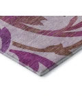 Addison Mayfield Purple AMF764 - 8ft. Round Rug