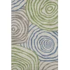 Addison Mayfield Brown AMF765 - 8ft. Round Rug