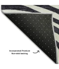 Addison Mayfield Black AMF765 2ft. 3in. x 7ft. 6in. Rect. Rug