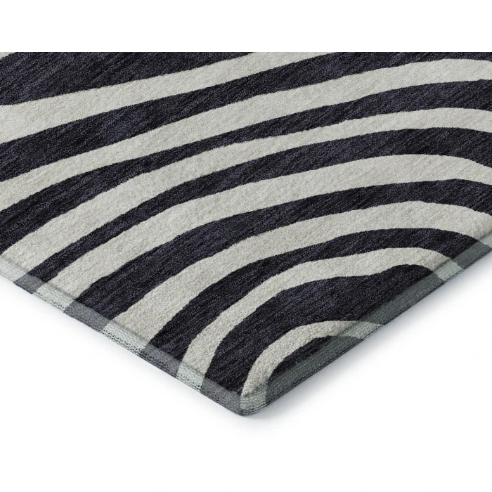Addison Mayfield Black AMF765 2ft. 3in. x 7ft. 6in. Rect. Rug