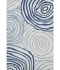 Addison Mayfield Blue AMF765 - 8ft. Round Rug
