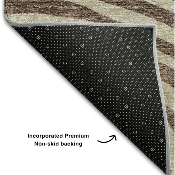 Addison Mayfield Brown AMF765 2ft. 3in. x 7ft. 6in. Rect. Rug