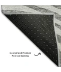 Addison Mayfield Gray AMF765 - 8ft. Round Rug