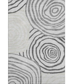 Addison Mayfield Gray AMF765 - 8ft. Round Rug