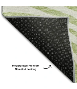 Addison Mayfield Green AMF765 - 8ft. Round Rug