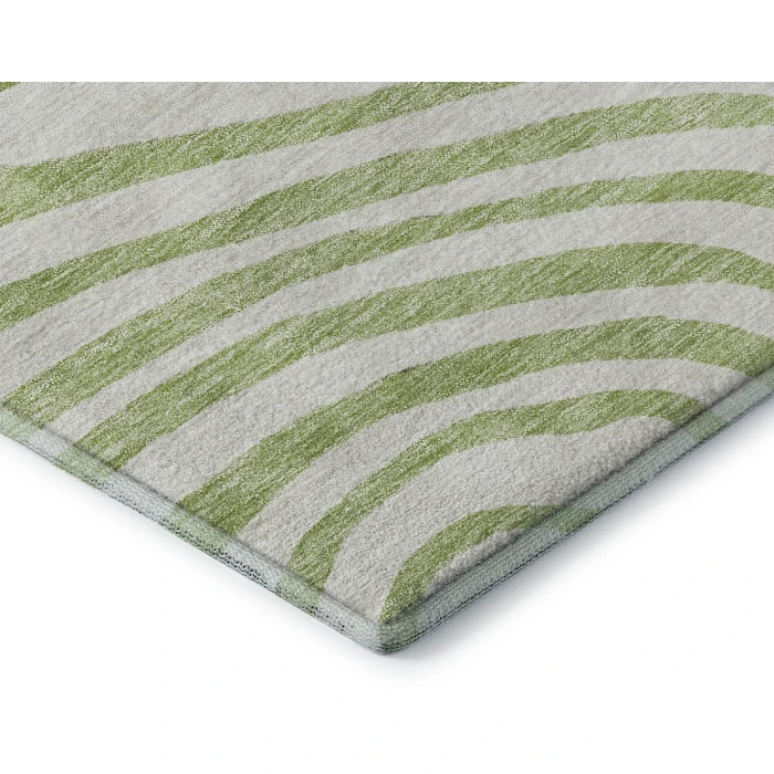 Addison Mayfield Green AMF765 - 8ft. Round Rug