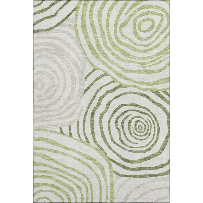 Addison Mayfield Green AMF765 - 8ft. Round Rug