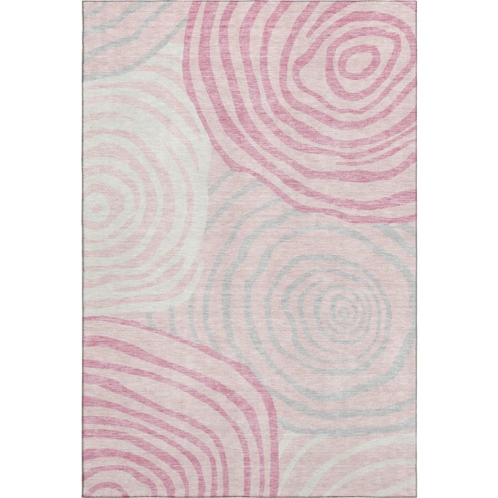 Addison Mayfield Pink AMF765 - 8ft. Round Rug
