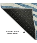 Addison Mayfield Teal AMF765 - 8ft. Round Rug