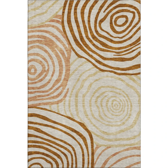 Addison Mayfield Orange AMF765 5ft. x 7ft. 6in. Rect. Rug